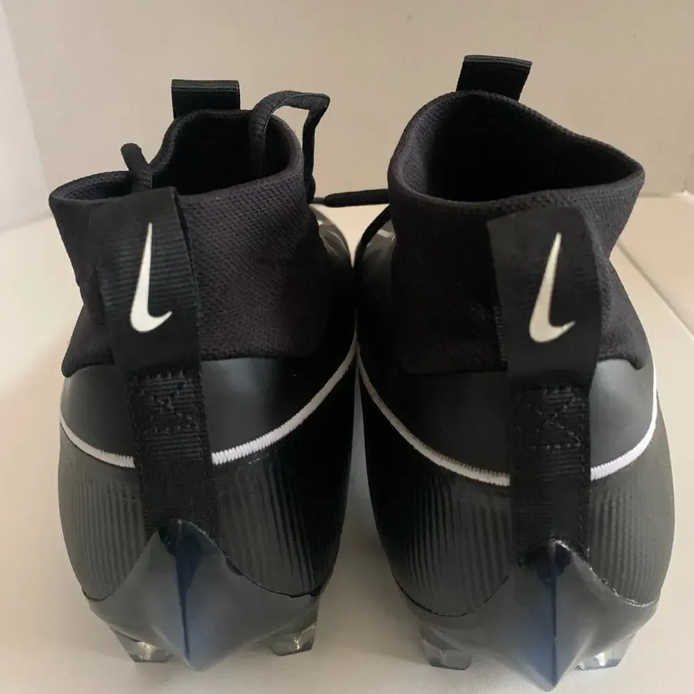 Nike Vapor Edge Pro 360 2 Mens Size 15 Wide Football Cleats FN7760-001 Black NEW